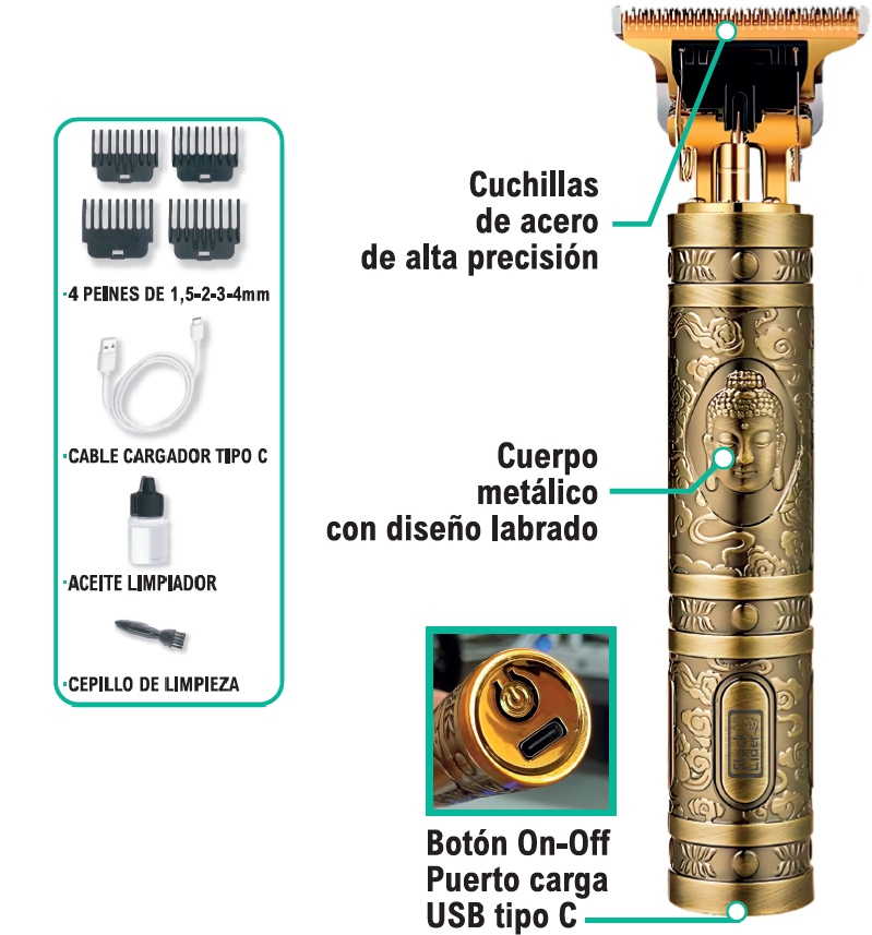 Maquinilla cortapelo